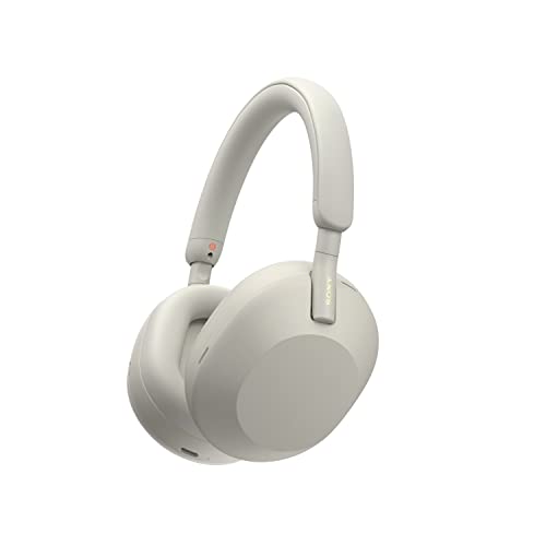Sony WH-1000XM5 Cuffie Wireless ANC 30h Multipoint Hi-Res LDAC - Argento