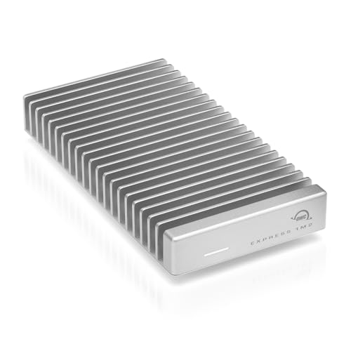 OWC Express 1M2 SSD NVMe Thunderbolt USB4 3151MB/s - Argento