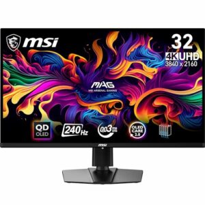 MSI MAG 321UPX Monitor Gaming 31,5" 4K UHD 240Hz QD-OLED