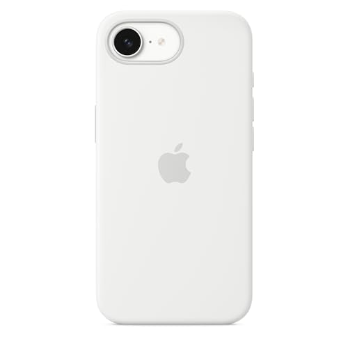 Apple Custodia silicone per iPhone 16e - Bianco