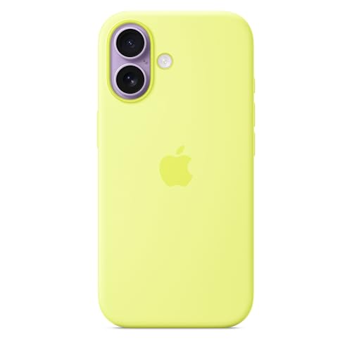 Apple Custodia MagSafe silicone per iPhone 17 - Giallo neon