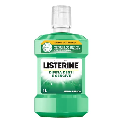 LISTERINE Collutorio Difesa Denti e Gengive 1L - Menta