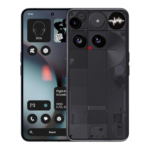 Nothing Phone (3) 256GB, AMOLED 6.67", 5G, 50MP x3 - Nero