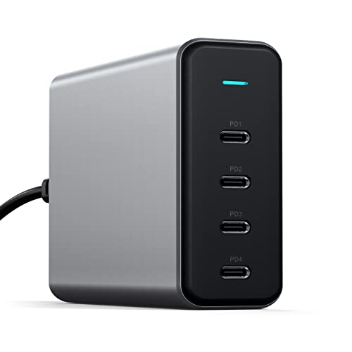 Satechi caricatore GaN 165W con 4 porte USB-C 