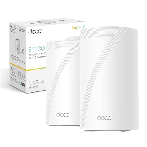 TP-Link Deco BE65 Pro WiFi 7 Mesh BE 9300Mbps 2 Pezzi