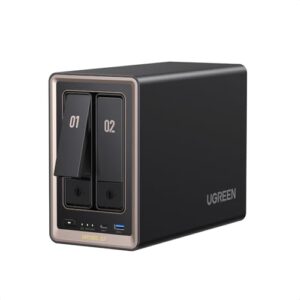UGREEN NASync DXP2800 GT NAS 2-Bay AMD Ryzen 8GB RAM 10GbE