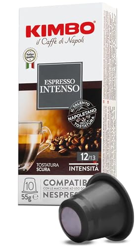 Kimbo Intenso - 100 Capsule Caffè compatibili Nespresso: Intensità 12/12