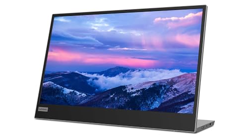 Lenovo L15 Monitor Portatile 15.6" FullHD IPS, alimentabile con USB-C, regolabile