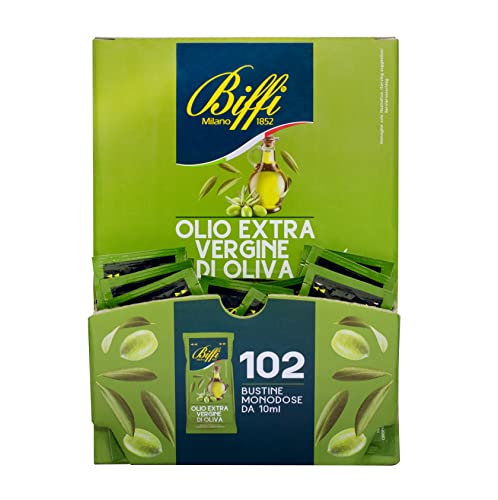 Biffi Olio EVO Monodose 102 bustine da 10ml - Senza Glutine