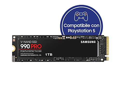Samsung 990 PRO SSD NVMe M.2 1TB PCIe 4.0 - Nero