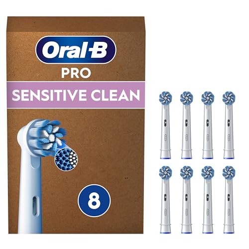 Oral-B Sensitive Clean 8 Testine di Ricambio Ultra Morbide
