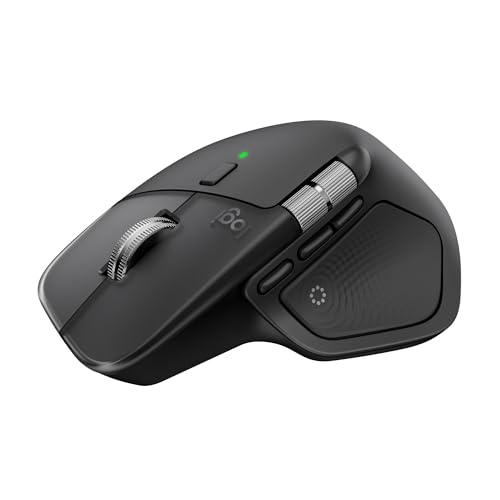 Logitech MX Master 4, mouse wireless ergonomico USB-C - Grafite