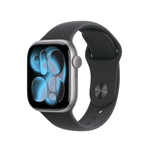 Apple Watch Series 11 GPS+Cellular 42mm Alluminio grigio siderale, Cinturino Sport M/L
