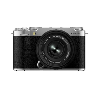 FUJIFILM X-M5 Fotocamera 26MP kit con 15-45mm - Argento (Unieuro)