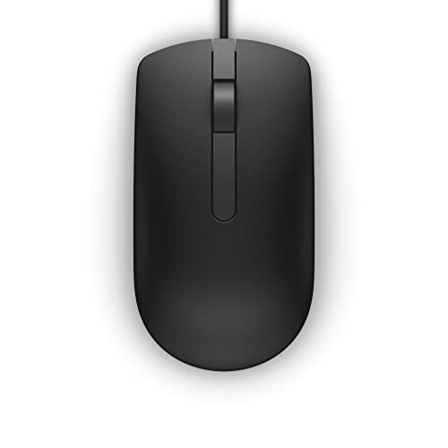 Dell MS116 Mouse Ottico con Tracciamento LED USB – Nero 