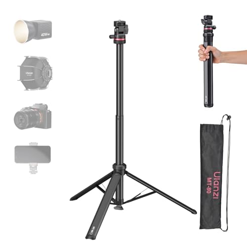 ULANZI MT-80 Stativo in alluminio fino a 213cm – Nero 