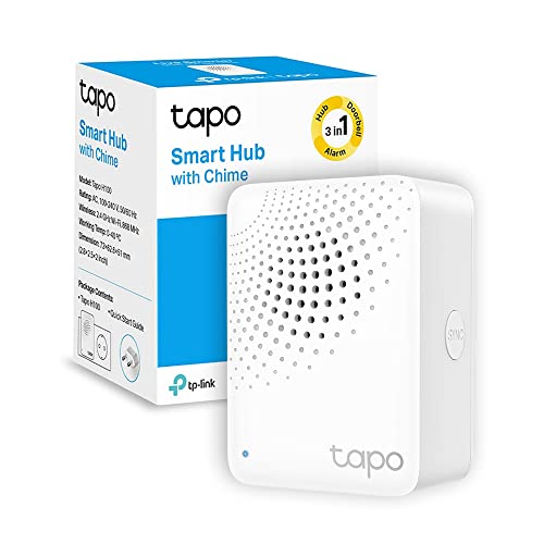 Tapo H100 Smart Hub con Suoneria, Allarme e Campanello - Bianco