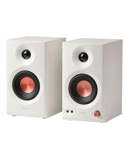 Edifier MR3 Altoparlanti da studio 2.0 Hi-Res Audio 2x18W Bluetooth 5.4 - Bianco