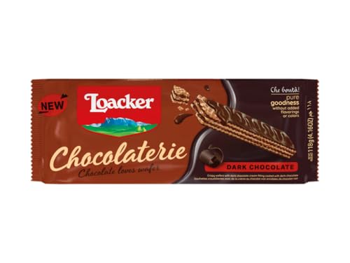 Loacker Chocolaterie Dark Chocolate Wafer - 118 g