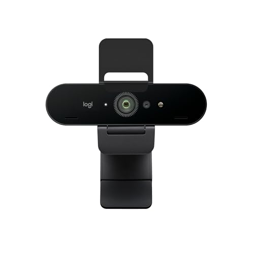 Logitech Brio 4K Webcam Ultra HD HDR Windows Hello