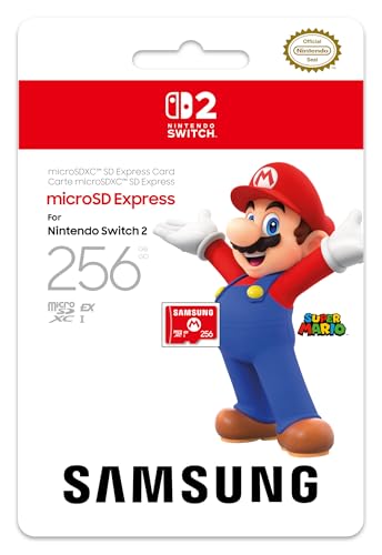 Samsung MicroSD Express 256GB Ufficiale per Nintendo Switch 2 800MB/s