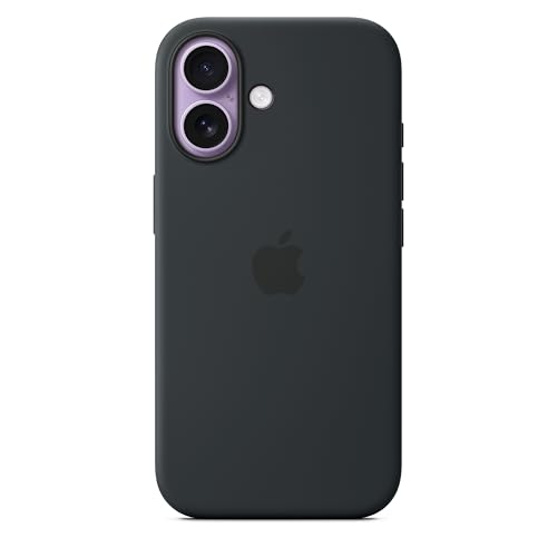 Apple Custodia MagSafe silicone per iPhone 17 - Nero