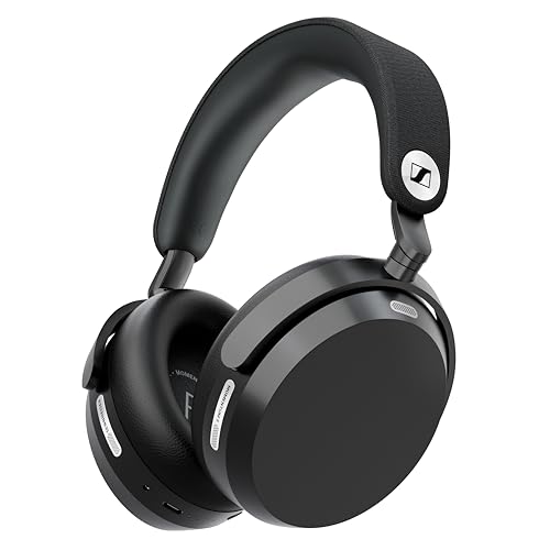 Sennheiser MOMENTUM 5 cuffie ANC 57h Bluetooth 5.4 - Nero