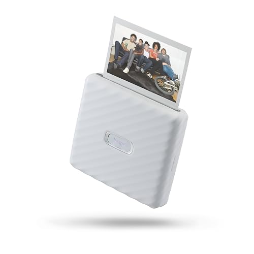 Fujifilm instax Link WIDE Stampante Compatta – Ash White 