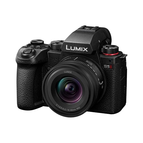 Panasonic Lumix S5 II con Obiettivo 18-40mm - Nero