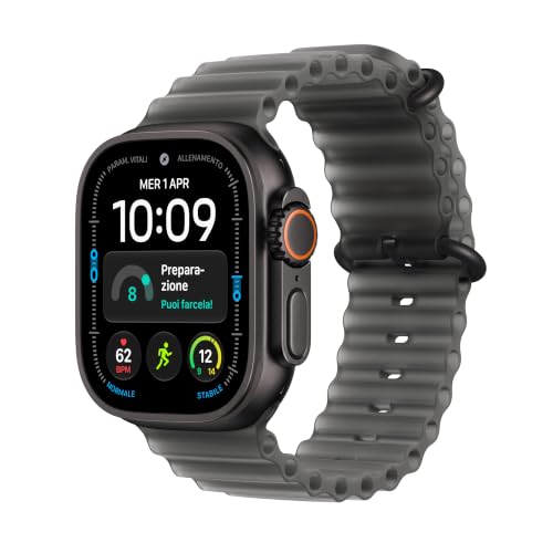 Apple Watch Ultra 4 GPS + Cellular 49 mm Titanio con Ocean Band